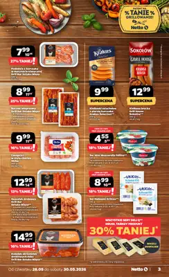Netto - gazetka promocyjna Gazetka Spożywcza od czwartku 28.05 do soboty 30.05 - strona 3