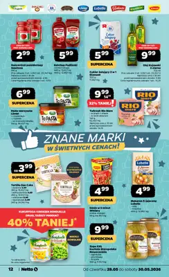 Netto - gazetka promocyjna Gazetka Spożywcza od czwartku 28.05 do soboty 30.05 - strona 12