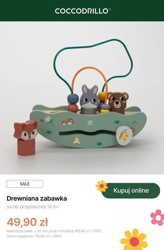 Coccodrillo - gazetka promocyjna Zabawki na Dzień Dziecka od poniedziałku 25.05 do poniedziałku 01.06 - strona 5