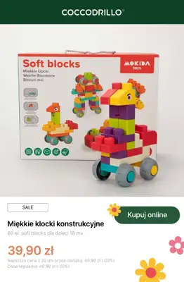 Coccodrillo - gazetka promocyjna Zabawki na Dzień Dziecka od poniedziałku 25.05 do poniedziałku 01.06 - strona 2