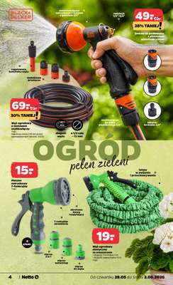 Netto - gazetka promocyjna Inspiracje tygodnia Ogród  do środy 03.06 - strona 4
