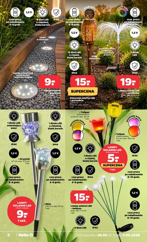 Netto - gazetka promocyjna Inspiracje tygodnia Ogród  do środy 03.06 - strona 2