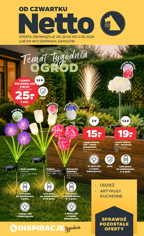 Netto - gazetka promocyjna Inspiracje tygodnia Ogród  