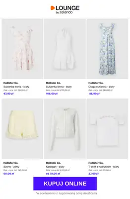 Lounge by Zalando - gazetka promocyjna Do -85% Abercrombie & Fitch + Hollister Co. od poniedziałku 25.05 do czwartku 28.05 - strona 9