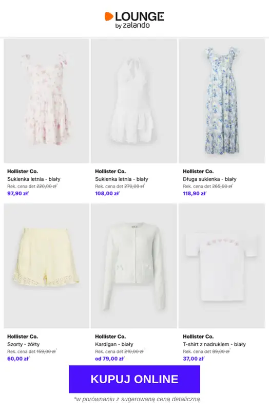 Lounge by Zalando - gazetka promocyjna Do -85% Abercrombie & Fitch + Hollister Co. od poniedziałku 25.05 do czwartku 28.05 - strona 9