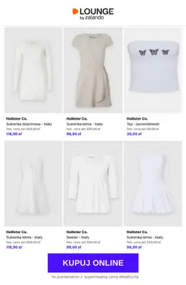 Lounge by Zalando - gazetka promocyjna Do -85% Abercrombie & Fitch + Hollister Co. od poniedziałku 25.05 do czwartku 28.05 - strona 10