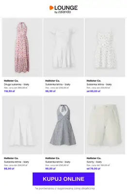 Lounge by Zalando - gazetka promocyjna Do -85% Abercrombie & Fitch + Hollister Co. od poniedziałku 25.05 do czwartku 28.05 - strona 8