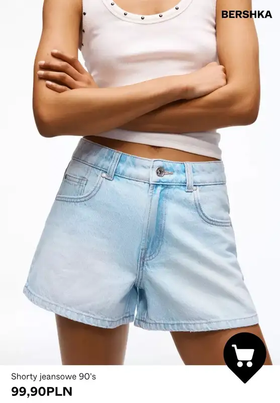 Bershka - gazetka promocyjna Spodenki i bermudy od poniedziałku 25.05  - strona 4
