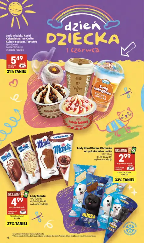 Delikatesy Centrum - gazetka promocyjna Gazetka  do środy 10.06 - strona 4