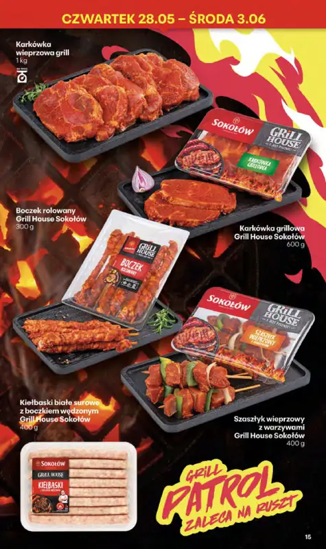 Delikatesy Centrum - gazetka promocyjna Gazetka  do środy 10.06 - strona 15