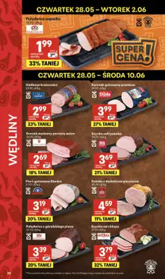 Delikatesy Centrum - gazetka promocyjna Gazetka  do środy 10.06 - strona 22