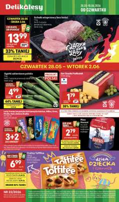 Delikatesy Centrum - gazetka promocyjna Gazetka  do środy 10.06
