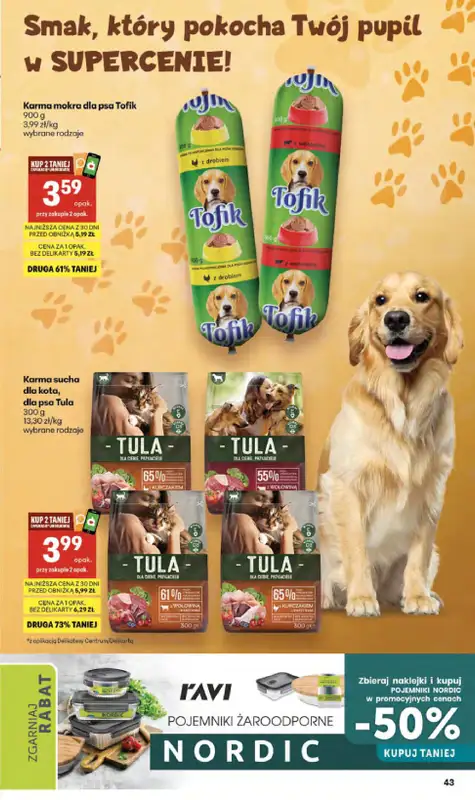 Delikatesy Centrum - gazetka promocyjna Gazetka  do środy 10.06 - strona 43