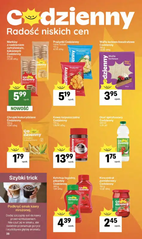 Delikatesy Centrum - gazetka promocyjna Gazetka  do środy 10.06 - strona 28