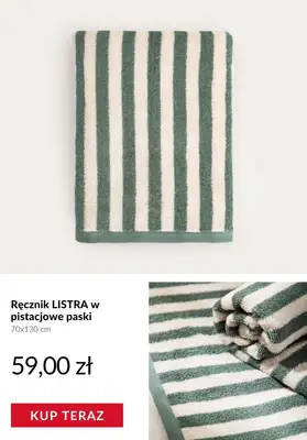 Homla - gazetka promocyjna Ręczniki kąpielowe od poniedziałku 25.05  - strona 4