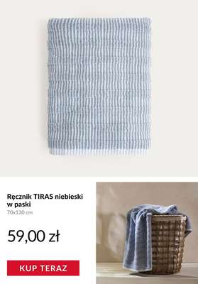 Homla - gazetka promocyjna Ręczniki kąpielowe od poniedziałku 25.05  - strona 7