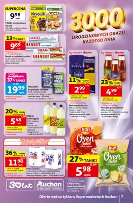 Auchan - gazetka promocyjna Gazetka 30 Lat Supermarket Auchan od czwartku 28.05 do środy 03.06 - strona 7