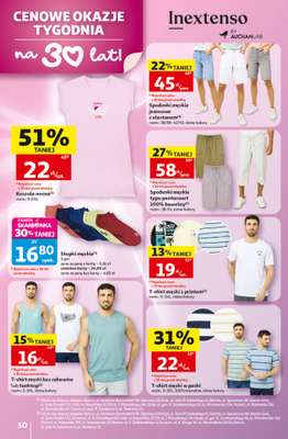 Auchan - gazetka promocyjna Gazetka 30 Lat Hipermarket Auchan od czwartku 28.05 do środy 03.06 - strona 50