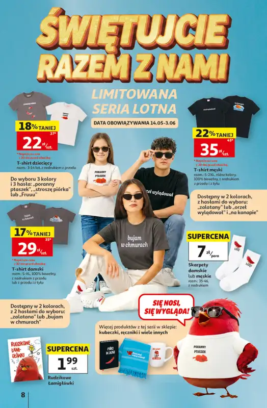 Auchan - gazetka promocyjna Gazetka 30 Lat Hipermarket Auchan od czwartku 28.05 do środy 03.06 - strona 8