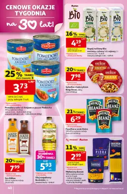 Auchan - gazetka promocyjna Gazetka 30 Lat Hipermarket Auchan od czwartku 28.05 do środy 03.06 - strona 40