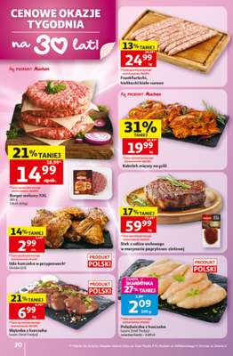Auchan - gazetka promocyjna Gazetka 30 Lat Hipermarket Auchan od czwartku 28.05 do środy 03.06 - strona 30