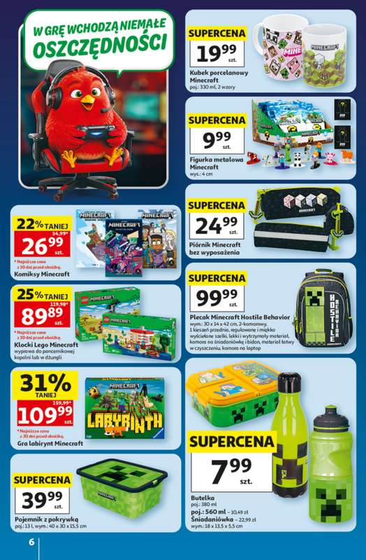 Auchan - gazetka promocyjna Gazetka 30 Lat Hipermarket Auchan od czwartku 28.05 do środy 03.06 - strona 6