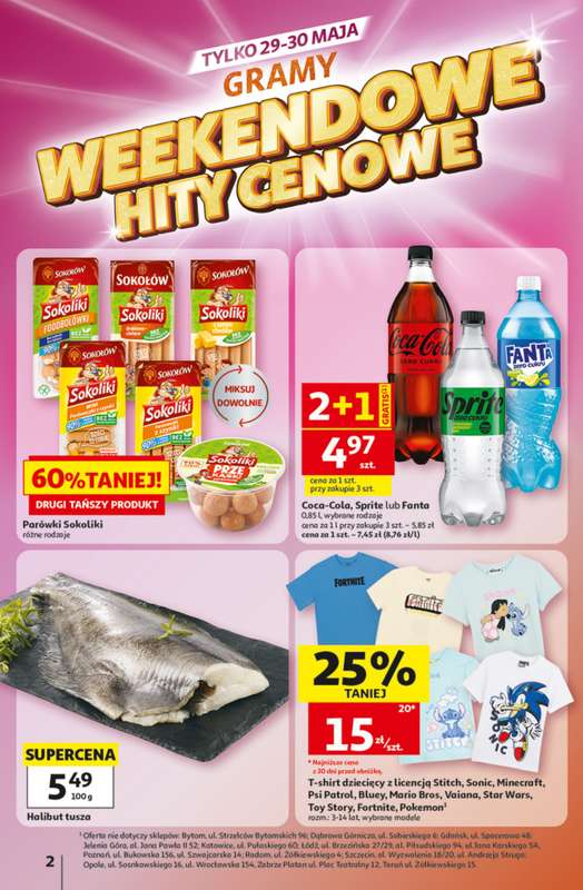 Auchan - gazetka promocyjna Gazetka 30 Lat Hipermarket Auchan od czwartku 28.05 do środy 03.06 - strona 2