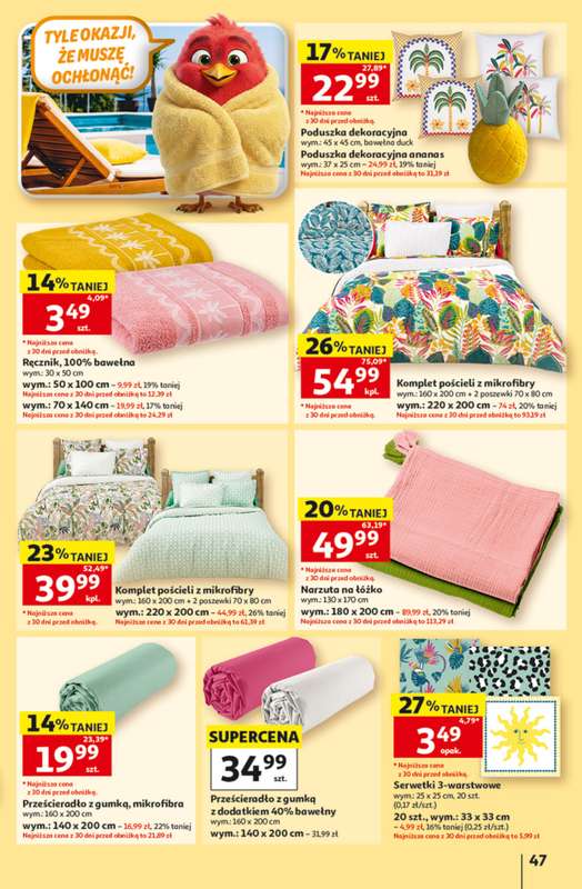 Auchan - gazetka promocyjna Gazetka 30 Lat Hipermarket Auchan od czwartku 28.05 do środy 03.06 - strona 47