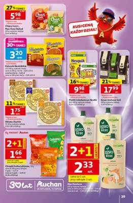 Auchan - gazetka promocyjna Gazetka 30 Lat Hipermarket Auchan od czwartku 28.05 do środy 03.06 - strona 39