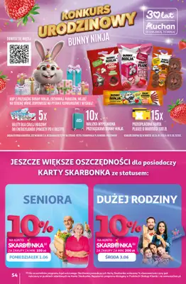 Auchan - gazetka promocyjna Gazetka 30 Lat Hipermarket Auchan od czwartku 28.05 do środy 03.06 - strona 54