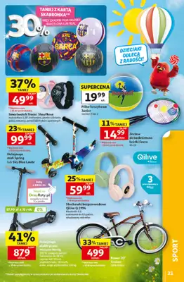 Auchan - gazetka promocyjna Gazetka 30 Lat Hipermarket Auchan od czwartku 28.05 do środy 03.06 - strona 21