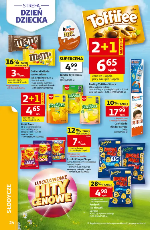 Auchan - gazetka promocyjna Gazetka 30 Lat Hipermarket Auchan od czwartku 28.05 do środy 03.06 - strona 24
