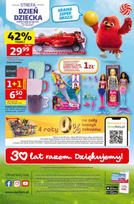 Auchan - gazetka promocyjna Gazetka 30 Lat Hipermarket Auchan od czwartku 28.05 do środy 03.06 - strona 57