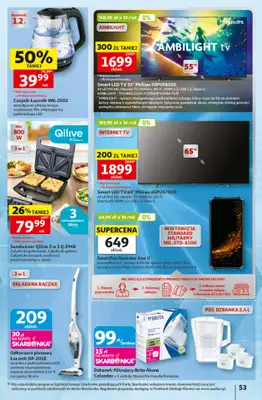 Auchan - gazetka promocyjna Gazetka 30 Lat Hipermarket Auchan od czwartku 28.05 do środy 03.06 - strona 53