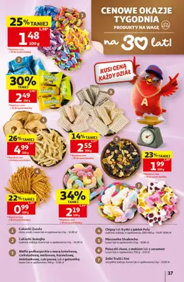 Auchan - gazetka promocyjna Gazetka 30 Lat Hipermarket Auchan od czwartku 28.05 do środy 03.06 - strona 37