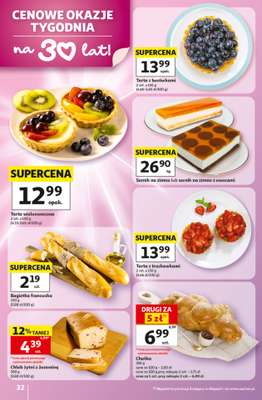 Auchan - gazetka promocyjna Gazetka 30 Lat Hipermarket Auchan od czwartku 28.05 do środy 03.06 - strona 32