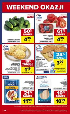 Carrefour - gazetka promocyjna Weekend okazji już od czwartku od czwartku 28.05 do soboty 30.05 - strona 2