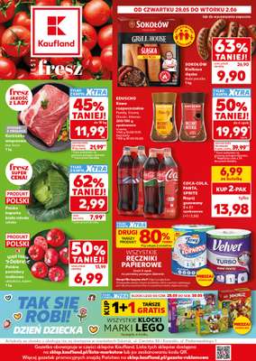 Kaufland - gazetka promocyjna Gazetka Tygodnia od czwartku 28.05 do wtorku 02.06