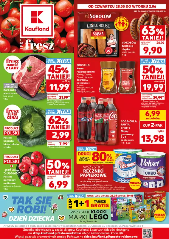 Kaufland - gazetka promocyjna Gazetka Tygodnia od czwartku 28.05 do wtorku 02.06
