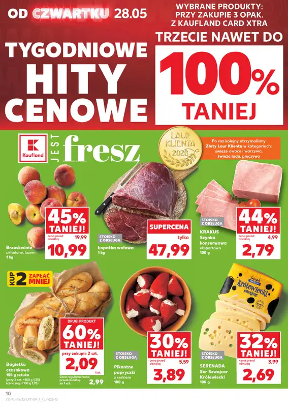 Kaufland - gazetka promocyjna Gazetka Tygodnia  do wtorku 02.06 - strona 10