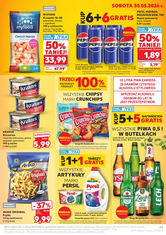 Kaufland - gazetka promocyjna Gazetka Tygodnia  do wtorku 02.06 - strona 23