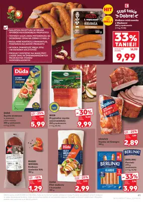 Kaufland - gazetka promocyjna Gazetka Tygodnia  do wtorku 02.06 - strona 41