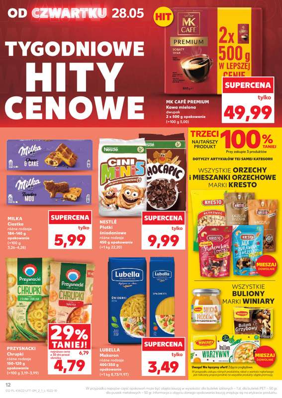 Kaufland - gazetka promocyjna Gazetka Tygodnia od czwartku 28.05 do wtorku 02.06 - strona 12