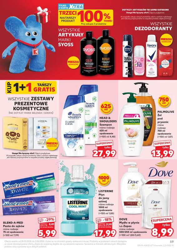 Kaufland - gazetka promocyjna Gazetka Tygodnia  do wtorku 02.06 - strona 59