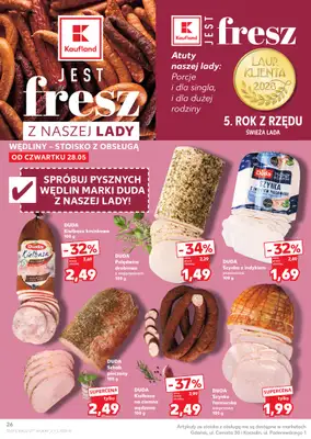 Kaufland - gazetka promocyjna Gazetka Tygodnia od czwartku 28.05 do wtorku 02.06 - strona 26