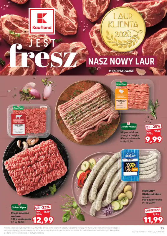Kaufland - gazetka promocyjna Gazetka Tygodnia  do wtorku 02.06 - strona 33