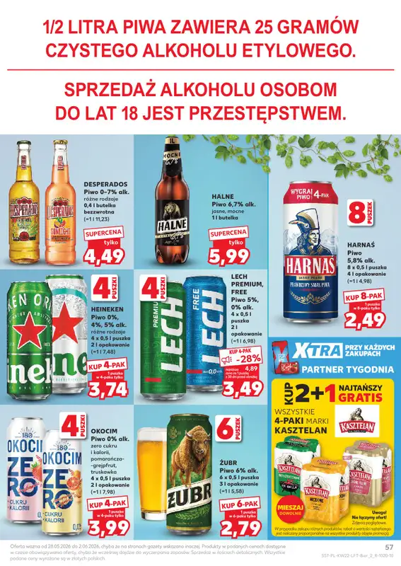 Kaufland - gazetka promocyjna Gazetka Tygodnia  do wtorku 02.06 - strona 57