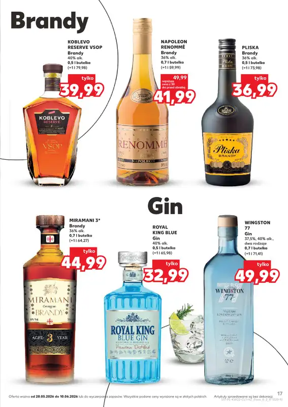 Kaufland - gazetka promocyjna Barek Kauflandu  do środy 10.06 - strona 17
