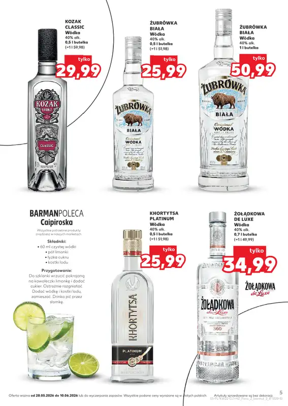 Kaufland - gazetka promocyjna Barek Kauflandu  do środy 10.06 - strona 5