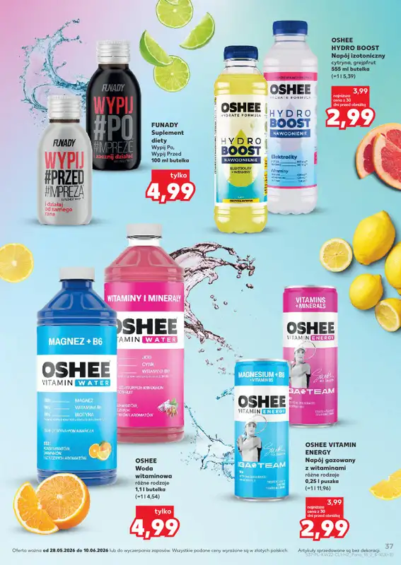 Kaufland - gazetka promocyjna Barek Kauflandu  do środy 10.06 - strona 37